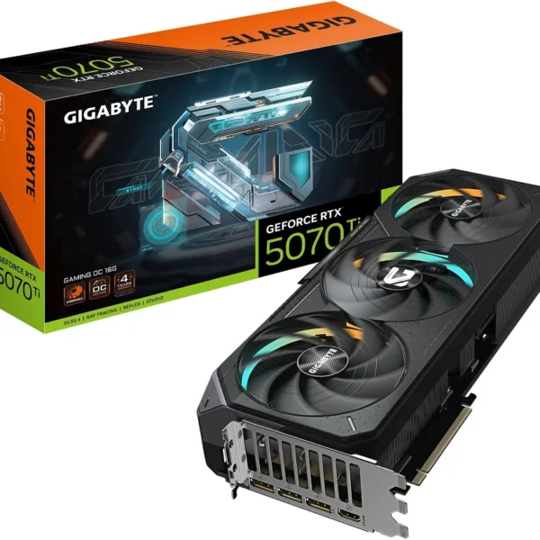 GIGABYTE GeForce RTX 5070 Ti Gaming PCIe x16 OC 16G Graphics Card