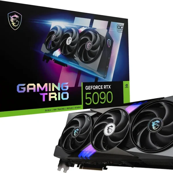 MSI GeForce RTX 5090 32G Gaming Trio OC Graphic Card – Ultimate Power for Next-Gen Performance