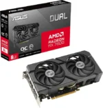 ASUS Dual Radeon RX 7600 EVO OC Edition 8GB GDDR6 Gaming Graphics Card