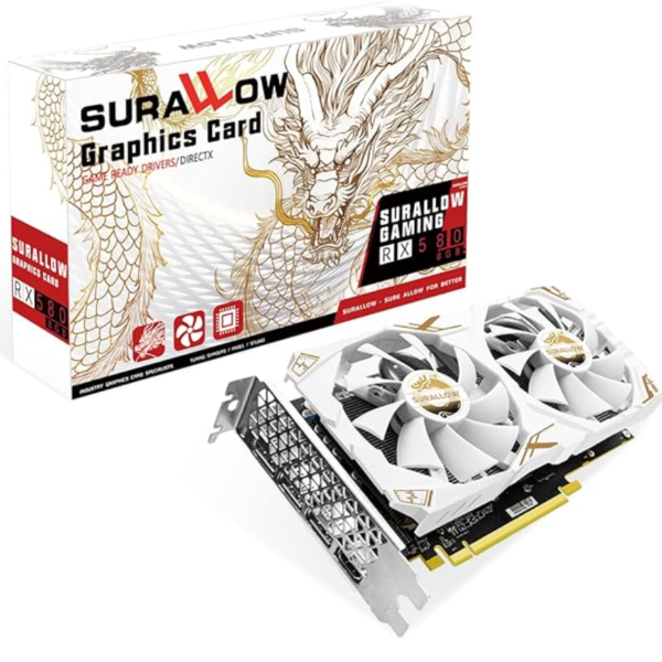SURALLOW RX 580 8GB Graphics Card