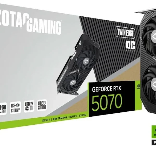 ZOTAC GAMING GeForce 12GB RTX 5070 Twin Edge OC